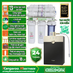 Máy lọc nước để gầm tích hợp tạo nước ion kiềm KG100ESGUS9 + KGRF04E