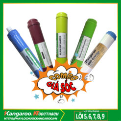 Combo lõi lọc nước Kangaroo 9 lõi (Lõi 5 + 6 + 7 + 8 + 9) - Hàng chính hãng