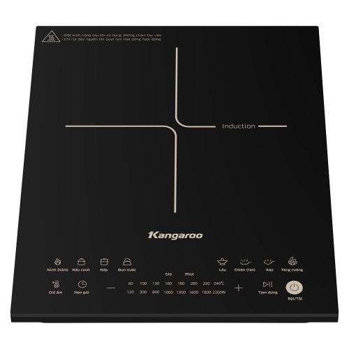 Bếp điện từ đơn Kangaroo KGIC22S2, 2200W, 8 chế độ nấu 10 Bếp điện từ đơn Kangaroo KGIC22S2, 2200W, 8 chế độ nấu - Hình ảnh 10