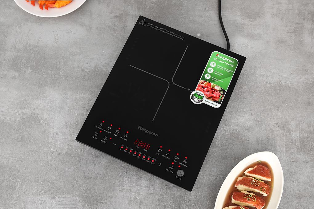 Bếp điện từ đơn Kangaroo KGIC22S2, 2200W, 8 chế độ nấu 7 Bếp điện từ đơn Kangaroo KGIC22S2, 2200W, 8 chế độ nấu - Hình ảnh 7