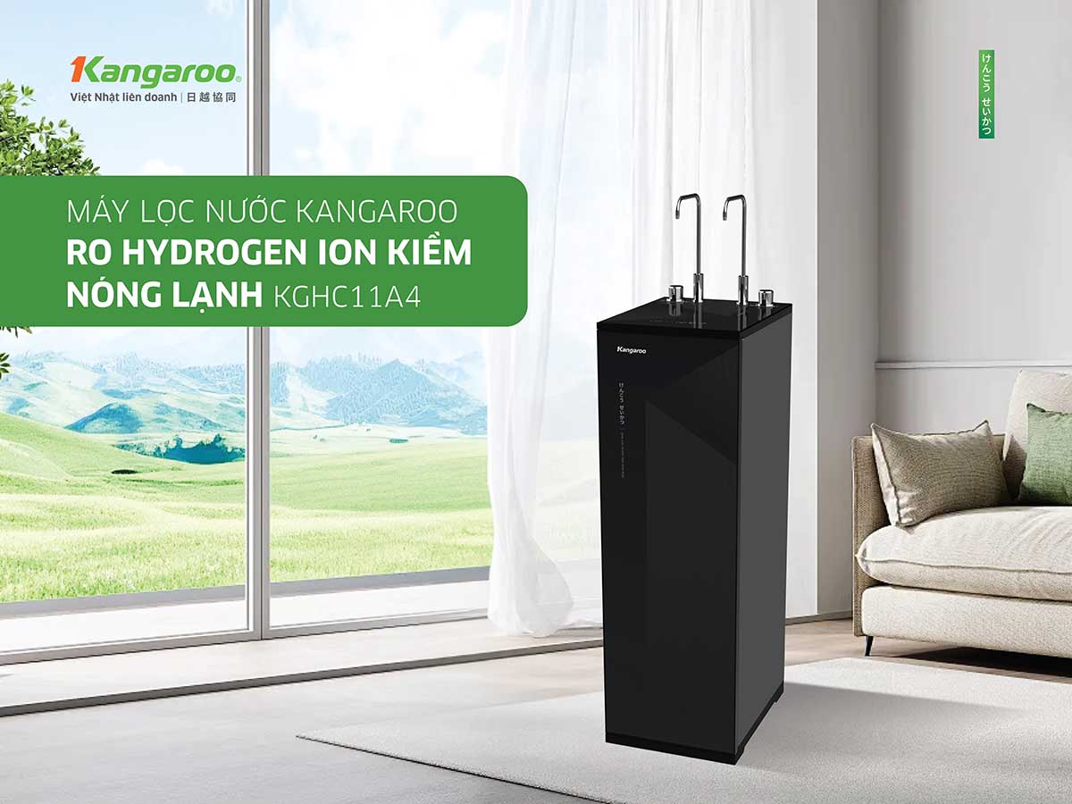 Máy lọc nước Kangaroo Hydrogen ion kiềm nóng lạnh KGHC11A4 26 maylocnuockangaroo.vn May loc nuoc kangaroo kghc11a4 5