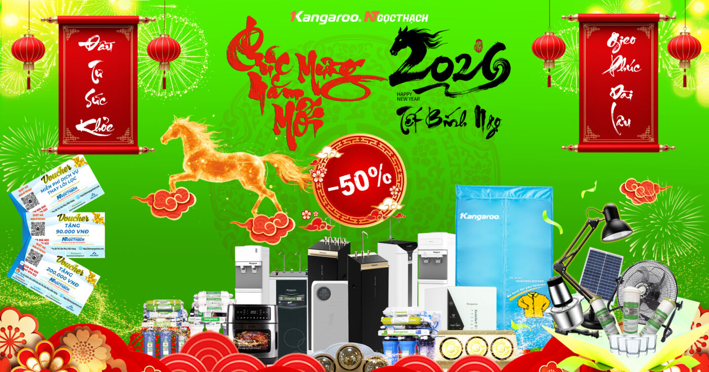 Kangaroo Khuyến mại TẾT Bính Ngọ đến 50% - Đầu Tư Sức Khỏe - Gieo Phúc Dài Lâu 3 maylocnuockangaroo.vn kangaroo tet binh ngo dau tu suc khoe gieo phuc dai lau