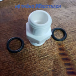 Kép 21 - Kép ren nhựa 21 - Nối 2 đầu ren ngoài nhựa an toàn chịu nhiệt có ron 20 maylocnuockangaroo.vn noi 2 dau ren ngoai 21 co ron 1