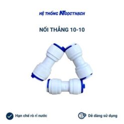 Cút thẳng nối nhanh 10-10 | Nối 10-10 máy lọc nước