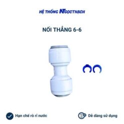 Cút thẳng nối nhanh 6-6 | Nối 6-6 máy lọc nước