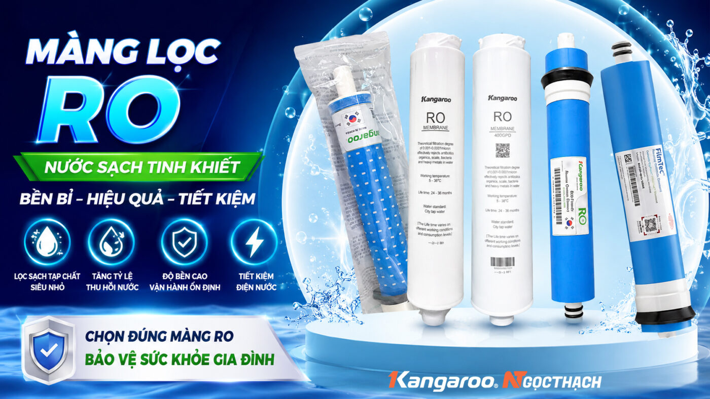 Màng Lọc RO Là Gì? Công Dụng, Cấu Tạo Và Các Loại Màng RO Phổ Biến Hiện Nay 3 maylocnuockangaroo.vn mang loc ro la gi cong dung cau tao va cac loai mang ro pho bien hien nay
