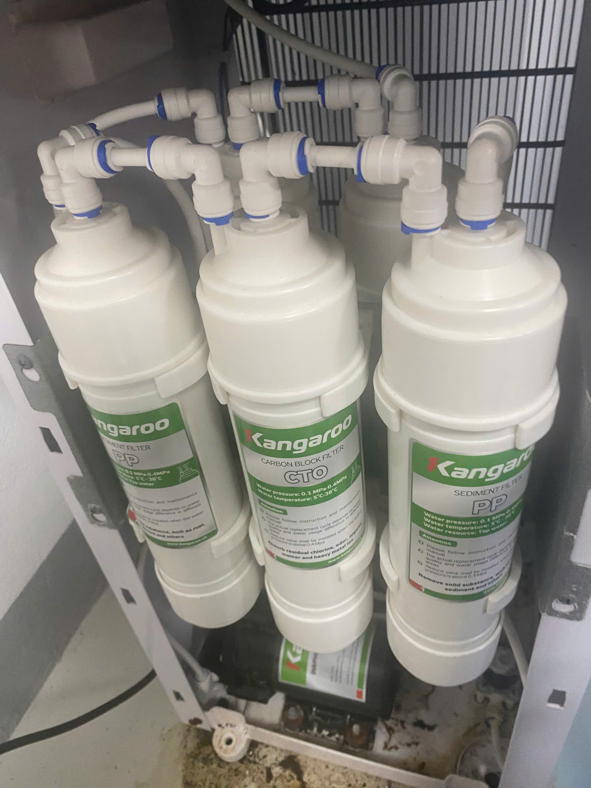 Bộ 5 Lõi Lọc Nước Kangaroo KG62A3, KG61A3 Chính Hãng 2 Bộ 5 Lõi Lọc Nước Kangaroo KG62A3, KG61A3 Chính Hãng - Hình ảnh 2