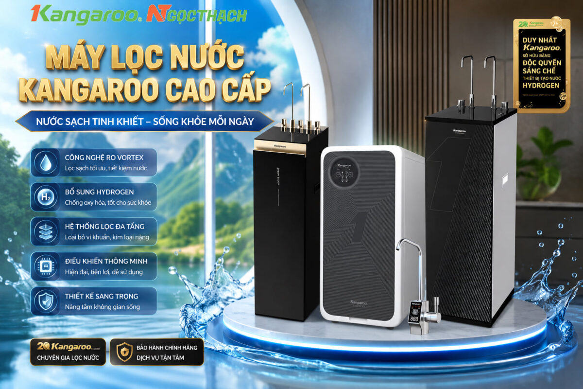 Máy Lọc Nước Kangaroo Cao Cấp – Giải Pháp Nước Sạch Thông Minh Cho Gia Đình Hiện Đại 3 maylocnuockangaroo vn may loc nuoc kangaroo cao cap giai phap nuoc sach thong minh cho gia dinh hien dai