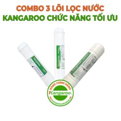 Combo 3 lõi lọc nước Kangaroo nâng cấp kiềm và khoáng chất chính hãng