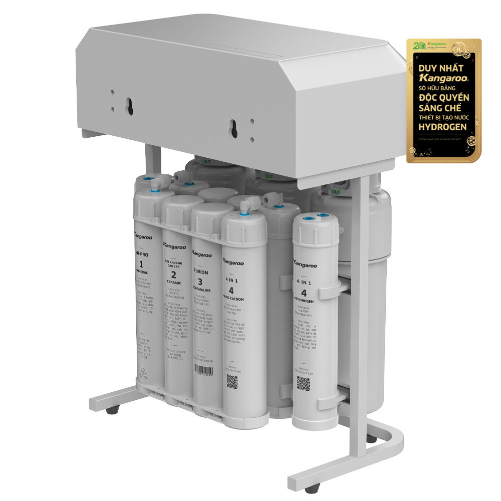 Máy lọc nước Kangaroo Kazeki Hydrogen KG12K10H1 2 Máy lọc nước Kangaroo Kazeki Hydrogen KG12K10H1 - Ảnh 2
